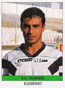 Figurina Eugenio - Futebol 1990-1991 - Panini