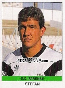 Figurina Stefan - Futebol 1990-1991 - Panini
