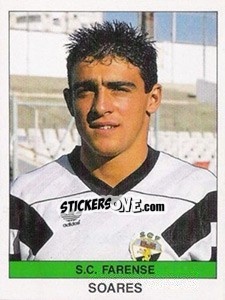 Figurina Soares - Futebol 1990-1991 - Panini