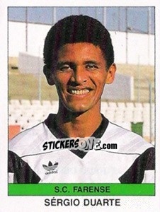 Sticker Sergio Duarte - Futebol 1990-1991 n. 287 - Panini