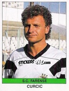 Sticker Curcic - Futebol 1990-1991 - Panini