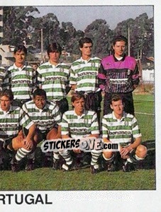 Sticker Team - Futebol 1990-1991 - Panini