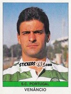 Sticker Venancio - Futebol 1990-1991 n. 296 - Panini