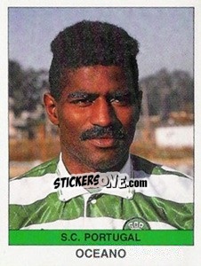 Sticker Oceano - Futebol 1990-1991 n. 298 - Panini