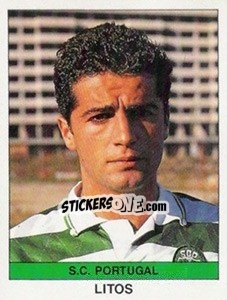 Sticker Litos - Futebol 1990-1991 n. 301 - Panini