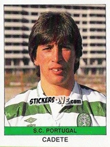 Sticker Cadete - Futebol 1990-1991 - Panini