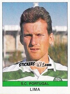 Sticker Lima - Futebol 1990-1991 n. 305 - Panini