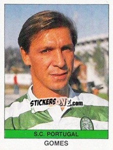 Sticker Gomes - Futebol 1990-1991 n. 306 - Panini