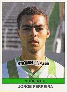 Figurina Jorge Ferreira - Futebol 1990-1991 - Panini