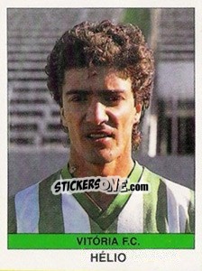 Sticker Helio - Futebol 1990-1991 n. 317 - Panini