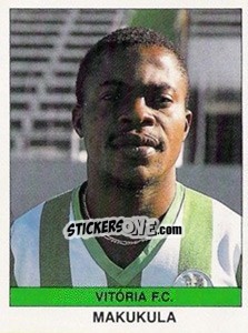 Cromo Makukula - Futebol 1990-1991 - Panini