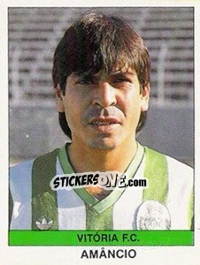 Figurina Amancio - Futebol 1990-1991 - Panini