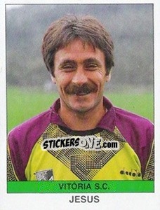 Cromo Jesus - Futebol 1990-1991 - Panini