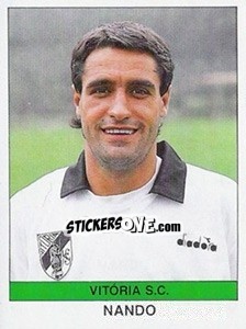 Sticker Nando - Futebol 1990-1991 n. 328 - Panini
