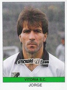 Sticker Jorge - Futebol 1990-1991 n. 332 - Panini