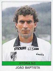 Figurina Joao Baptista - Futebol 1990-1991 - Panini
