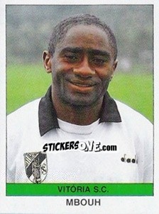 Sticker Mbouh - Futebol 1990-1991 - Panini