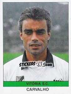 Figurina Carvalho - Futebol 1990-1991 - Panini