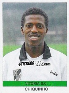 Sticker Chiquinho - Futebol 1990-1991 n. 340 - Panini