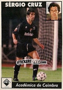 Sticker Sergio Cruz - Futebol 1997-1998 - Panini