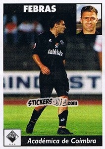 Figurina Febras - Futebol 1997-1998 n. 13 - Panini