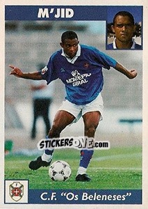 Sticker M'Jid - Futebol 1997-1998 - Panini