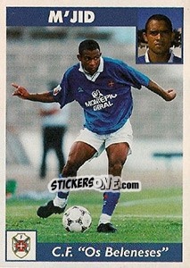 Sticker M'Jid - Futebol 1997-1998 n. 25 - Panini