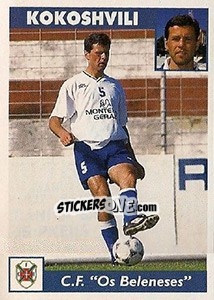 Cromo Kokoshvili - Futebol 1997-1998 - Panini