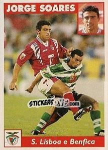 Sticker Jorge Soares - Futebol 1997-1998 n. 38 - Panini