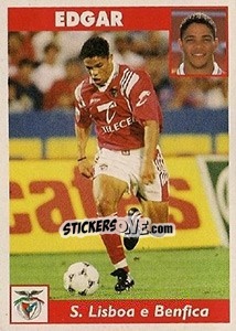 Figurina Edgar - Futebol 1997-1998 - Panini