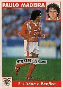 Sticker Paulo Madeira - Futebol 1997-1998 - Panini