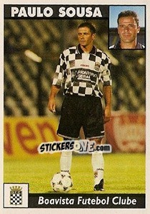 Cromo Paulo Sousa - Futebol 1997-1998 - Panini