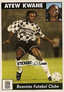 Sticker Ayew Kwane - Futebol 1997-1998 - Panini