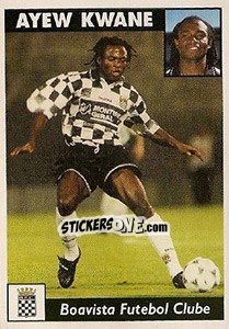 Figurina Ayew Kwane - Futebol 1997-1998 - Panini