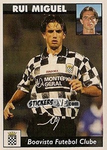 Figurina Rui Miguel - Futebol 1997-1998 - Panini
