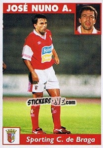 Sticker Jose Nuno A. - Futebol 1997-1998 - Panini