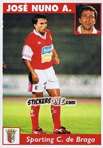 Sticker Jose Nuno A. - Futebol 1997-1998 n. 71 - Panini