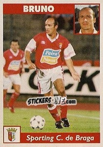 Cromo Bruno - Futebol 1997-1998 - Panini