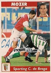 Cromo Mozer - Futebol 1997-1998 - Panini