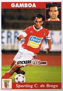 Figurina Gamboa - Futebol 1997-1998 - Panini