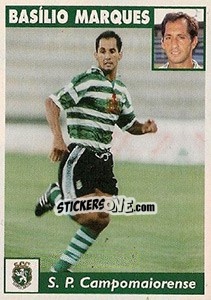 Cromo Basilio Marques - Futebol 1997-1998 - Panini