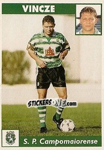 Cromo Vincze - Futebol 1997-1998 - Panini