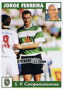 Cromo Jorge Ferreira - Futebol 1997-1998 - Panini