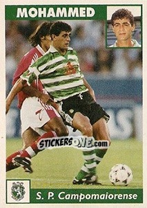 Cromo Mohammed - Futebol 1997-1998 - Panini