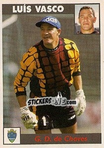 Figurina Luis Vasco - Futebol 1997-1998 n. 104 - Panini