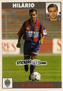 Figurina Hilario - Futebol 1997-1998 n. 105 - Panini