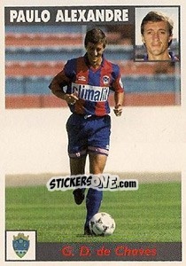 Cromo Paulo Alexandre - Futebol 1997-1998 - Panini