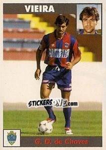 Figurina Vieira - Futebol 1997-1998 - Panini