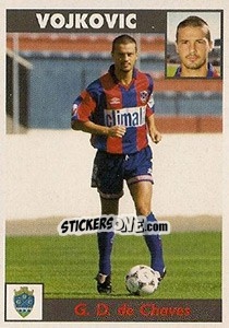 Sticker Vojkovic - Futebol 1997-1998 - Panini