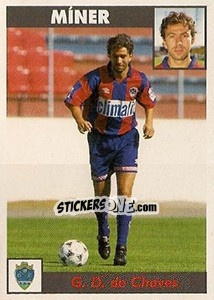 Cromo Miner - Futebol 1997-1998 - Panini